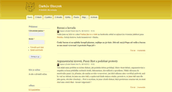 Desktop Screenshot of blog.dark-net.cz