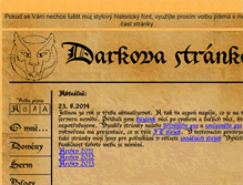 Tablet Screenshot of dark-net.cz